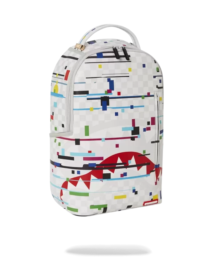 SHARKS IN PARIS GLITCH RIDER BACKPACK (DLXV) SHARKS IN PARIS GLITCH RIDER BACKPACK (DLXV)