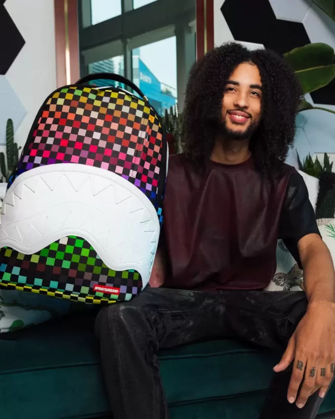 SHARKS IN PARIS THE GRID BACKPACK (DLXV) SHARKS IN PARIS THE GRID BACKPACK (DLXV)