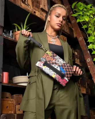 SHARKS IN PARIS THE RIZZ CROSSOVER CLUTCH