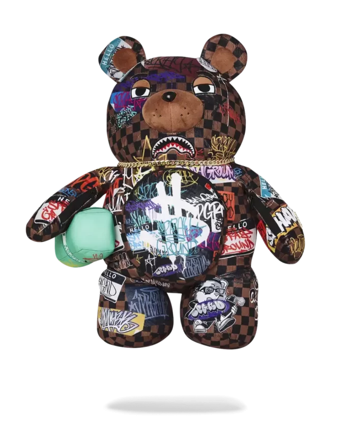 SHARKS IN PARIS THE RIZZ MONEYBEAR TEDDYBEAR BACKPACK SHARKS IN PARIS THE RIZZ MONEYBEAR TEDDYBEAR BACKPACK