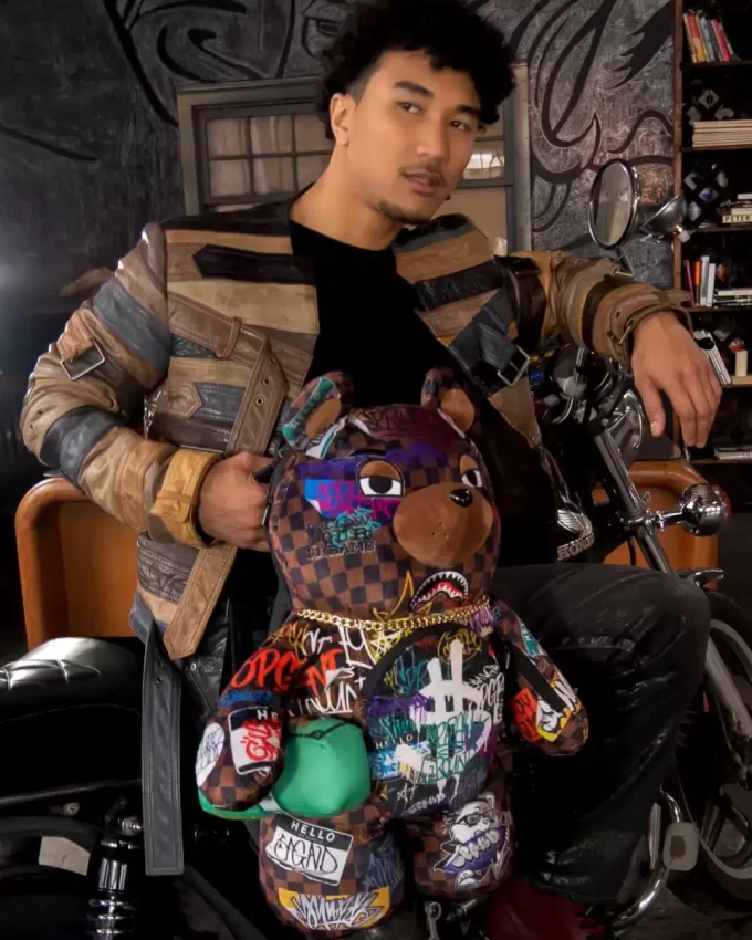 SHARKS IN PARIS THE RIZZ MONEYBEAR TEDDYBEAR BACKPACK SHARKS IN PARIS THE RIZZ MONEYBEAR TEDDYBEAR BACKPACK