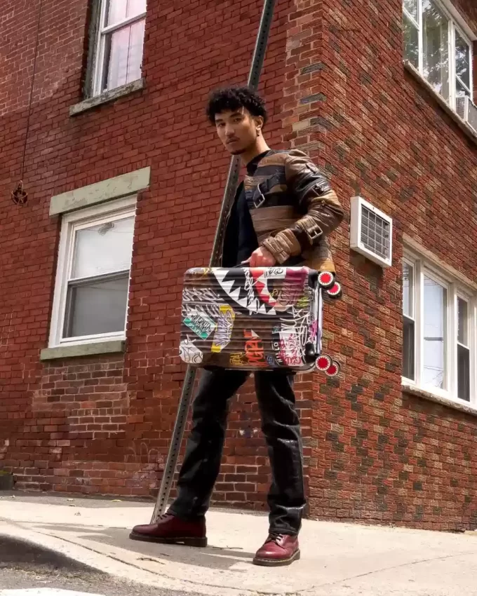 SHARKS IN PARIS THE RIZZ SHARKNAUTICS HARDSHELL CARRY-ON LUGGAGE SHARKS IN PARIS THE RIZZ SHARKNAUTICS HARDSHELL CARRY-ON LUGGAGE