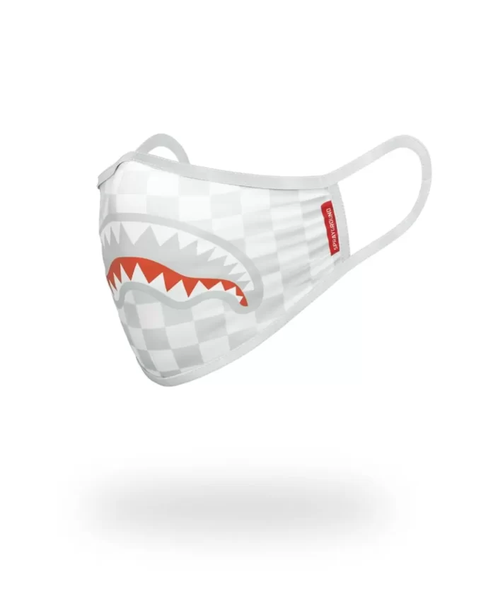 SHARKS IN PARIS (WHITE) FORM-FITTING MASK SHARKS IN PARIS (WHITE) FORM-FITTING MASK