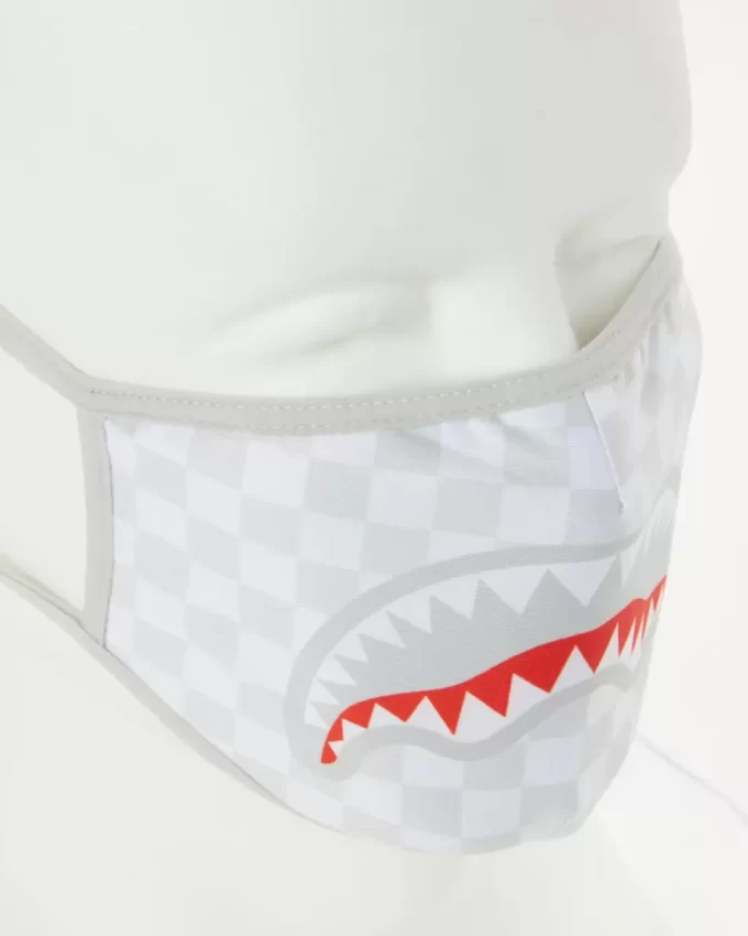 SHARKS IN PARIS (WHITE) FORM-FITTING MASK SHARKS IN PARIS (WHITE) FORM-FITTING MASK