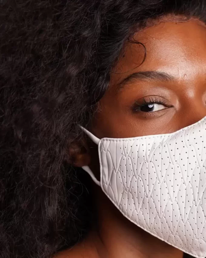 SHARKS OF THE WORLD VEGAN LEATHER FACE MASK SHARKS OF THE WORLD VEGAN LEATHER FACE MASK