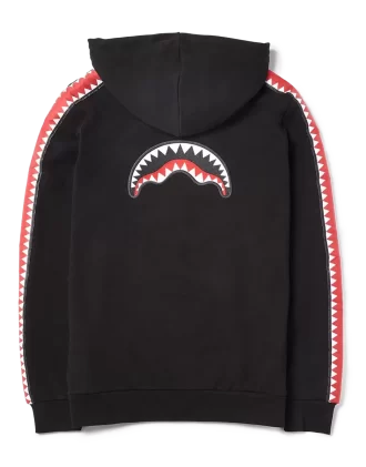 SHARKTRACK SPUCCI ZIPUP HOODIE (BLACK)