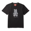 SHORT SLEEVE GRAPHIC MONEY BEAR T-SHIRT (BLACK)