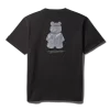 SHORT SLEEVE GRAPHIC MONEY BEAR T-SHIRT (BLACK)