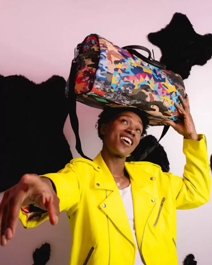 SLICED AND DICED CAMO DUFFLE SLICED AND DICED CAMO DUFFLE