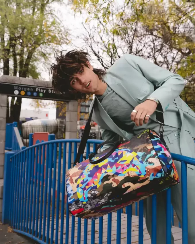 SLICED AND DICED CAMO DUFFLE SLICED AND DICED CAMO DUFFLE