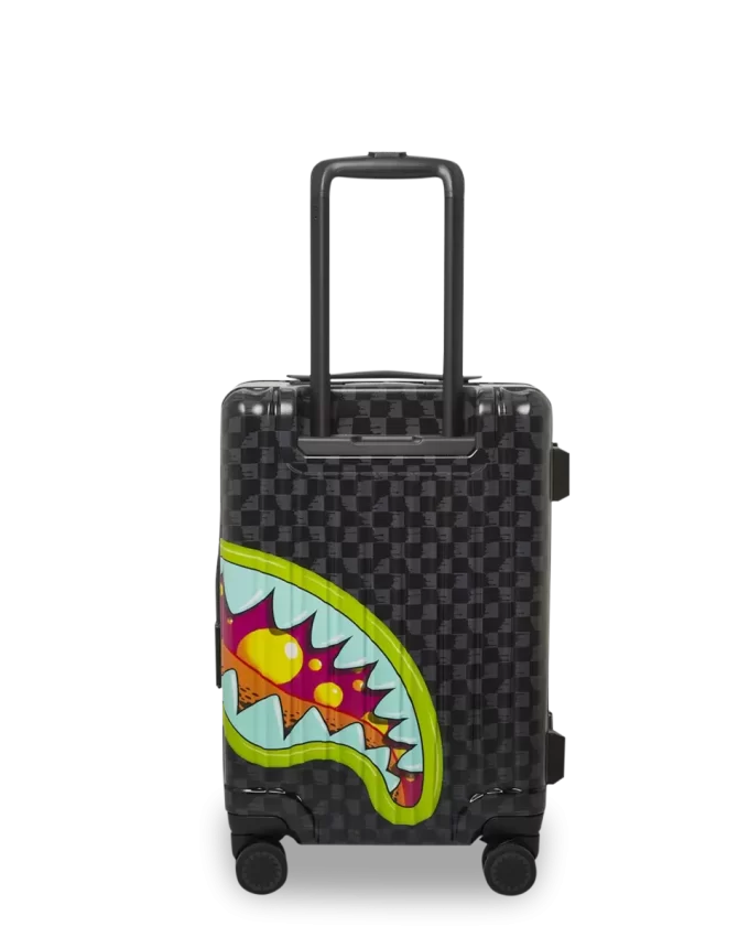 SLIME TAKEOVER HARD SHELL CARRY-ON LUGGAGE SLIME TAKEOVER HARD SHELL CARRY-ON LUGGAGE
