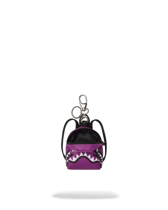 SMASH LOGO VIOLA BACKPACK KEYCHAIN