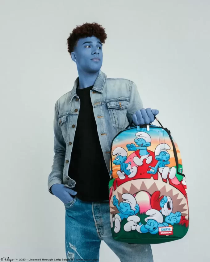 SMURFS MUSHROOM CHILL BACKPACK SMURFS MUSHROOM CHILL BACKPACK