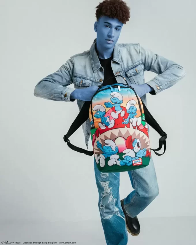 SMURFS MUSHROOM CHILL BACKPACK SMURFS MUSHROOM CHILL BACKPACK