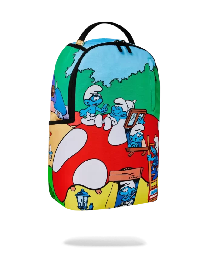 SMURFS MUSHROOM VILLAGE BACKPACK SMURFS MUSHROOM VILLAGE BACKPACK