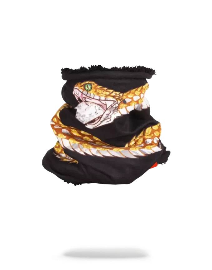 SNAKE JEWELS NECK WARMER