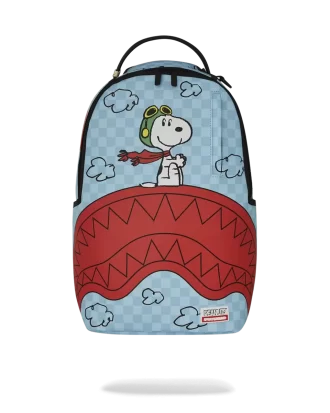 SNOOPY PILOT SHARK DLXSV BACKPACK