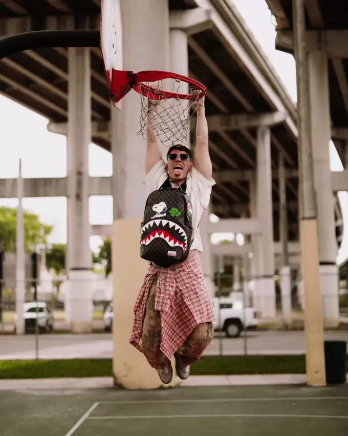 SNOOPY SHARK RICH BACKPACK SNOOPY SHARK RICH BACKPACK