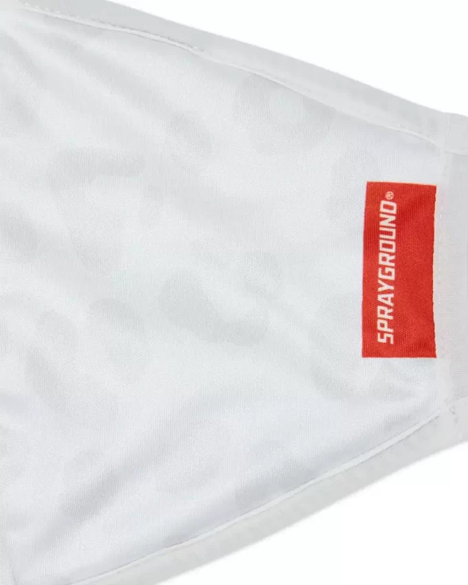 SNOW LEOPARD POLYESTER FACE MASK SNOW LEOPARD POLYESTER FACE MASK