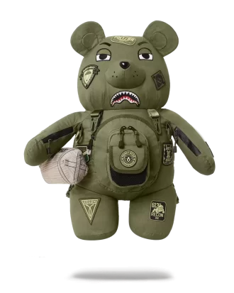 SPECIAL OPS FULL THROTTLE MONEYBEAR TEDDYBEAR BACKPACK