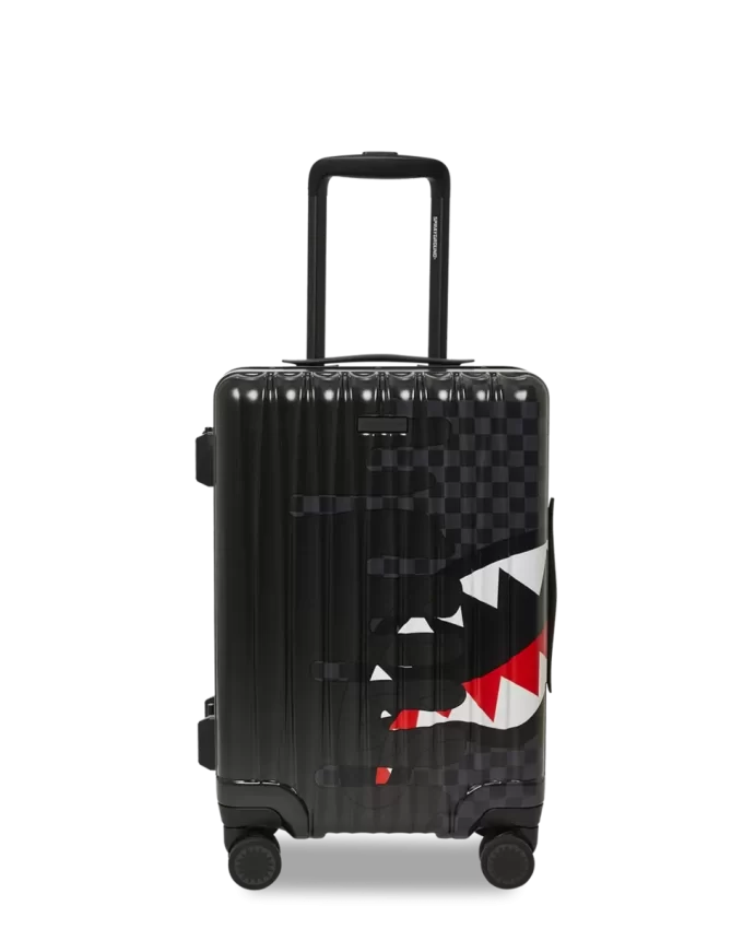 SPEED SHARK SIDE SWIPE HARD SHELL CARRY-ON LUGGAGE SPEED SHARK SIDE SWIPE HARD SHELL CARRY-ON LUGGAGE