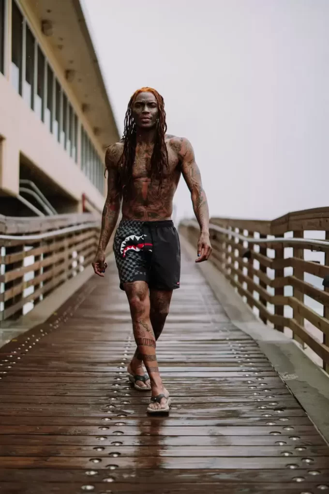 SPEED SHARK SIDE SWIPE SWIM SHORTS