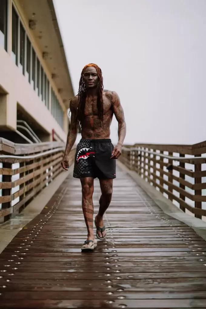 SPEED SHARK SIDE SWIPE SWIM SHORTS