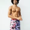 SPLIT CAMO CORTO SWIM TRUNKS SPLIT CAMO CORTO SWIM TRUNKS