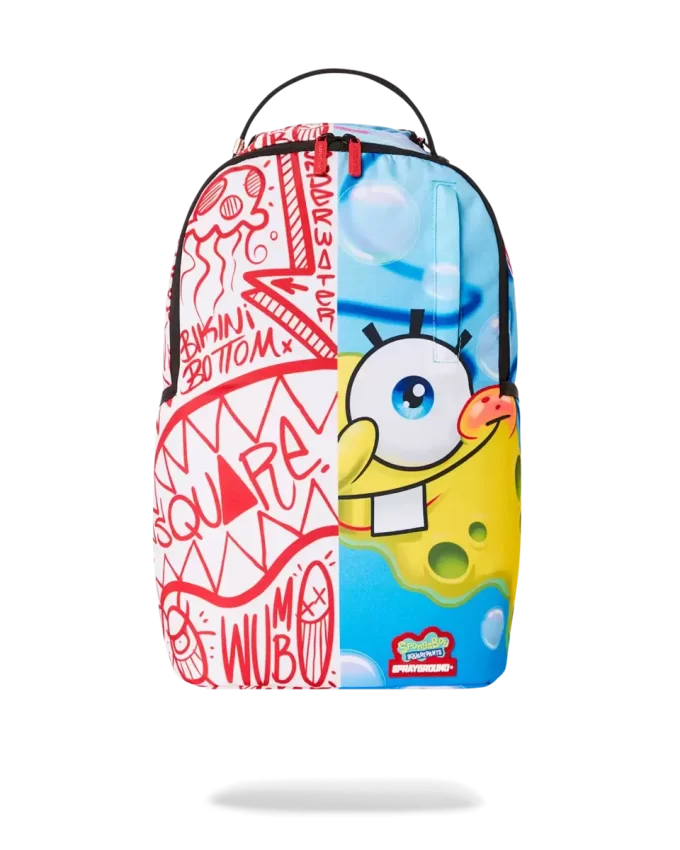 SPONGEBOB ALL MIXED UP BACKPACK SPONGEBOB ALL MIXED UP BACKPACK