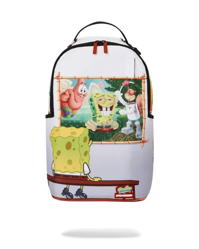SPONGEBOB ART CRITIC BACKPACK SPONGEBOB ART CRITIC BACKPACK