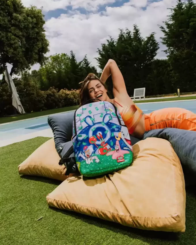 SPONGEBOB CREW MONEY BATH DLXR BACKPACK SPONGEBOB CREW MONEY BATH DLXR BACKPACK