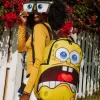 SPONGEBOB EYE POP REMOVABLE EYES BACKPACK SPONGEBOB EYE POP REMOVABLE EYES BACKPACK