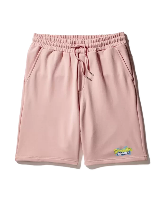 SPONGEBOB KNIT SHORTS (PINK)