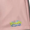 SPONGEBOB KNIT SHORTS (PINK)