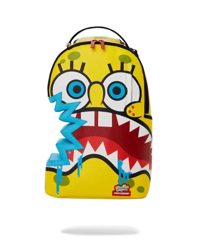 SPONGEBOB SHARKBITE BACKPACK (DLXV) SPONGEBOB SHARKBITE BACKPACK (DLXV)