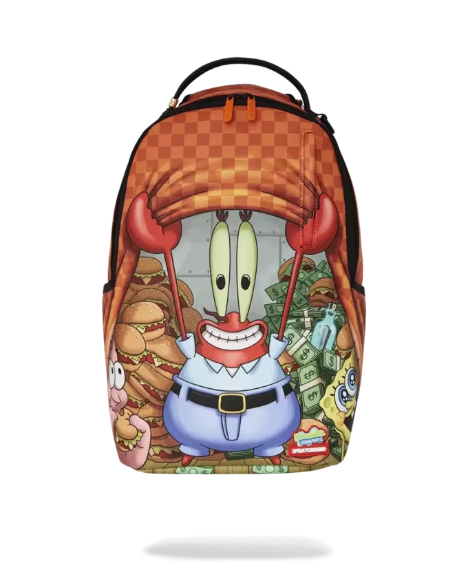 SPONGEBOB STACK UP KRABS BACKPACK SPONGEBOB STACK UP KRABS BACKPACK