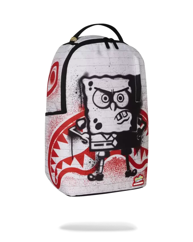 SPONGEBOB STENCIL WALL DLXR BACKPACK SPONGEBOB STENCIL WALL DLXR BACKPACK