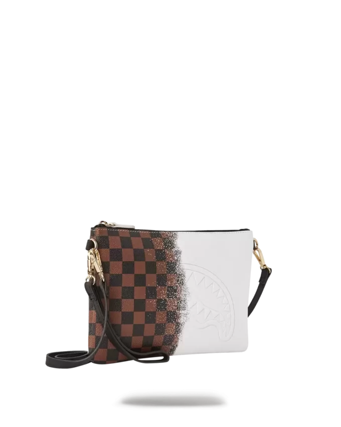 SPRAYSHARKS WORLDWIDE CROSSOVER CLUTCH W/ SHOULDER STRAP