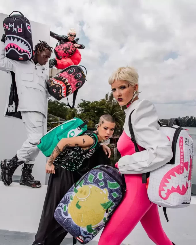 SQUID GAME COLLAB BIG STACKS BACKPACK SQUID GAME COLLAB BIG STACKS BACKPACK