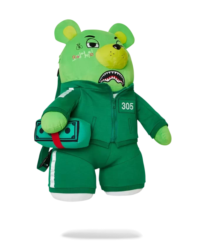 SQUID GAME COLLAB CONTESTANT MONEYBEAR BACKPACK SQUID GAME COLLAB CONTESTANT MONEYBEAR BACKPACK