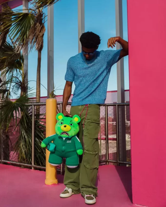 SQUID GAME COLLAB CONTESTANT MONEYBEAR BACKPACK SQUID GAME COLLAB CONTESTANT MONEYBEAR BACKPACK