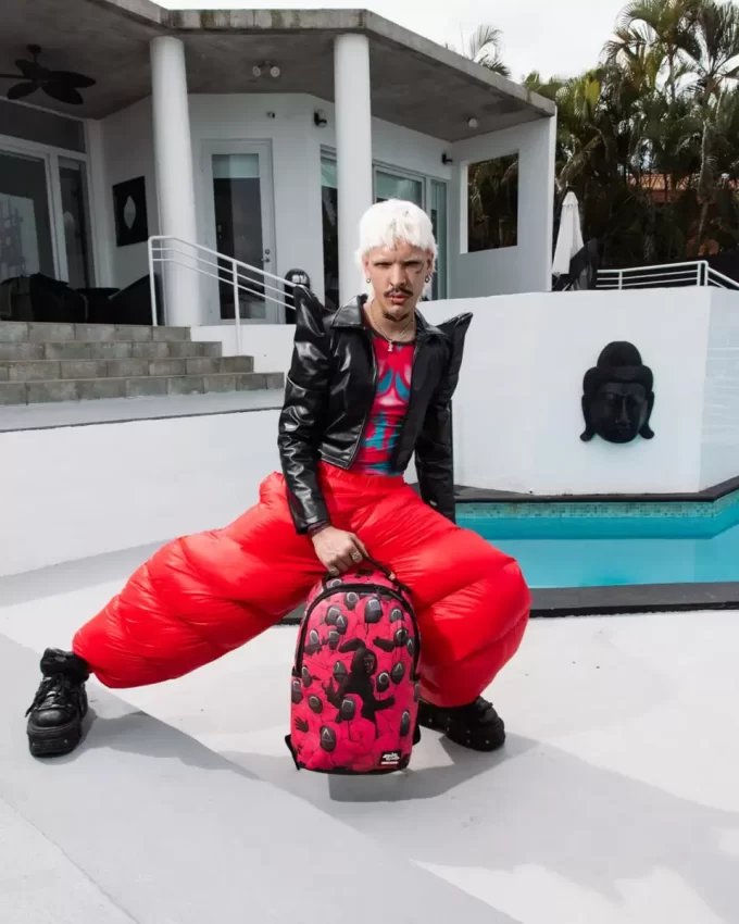 SQUID GAME COLLAB FRONT MAN CREW BACKPACK SQUID GAME COLLAB FRONT MAN CREW BACKPACK