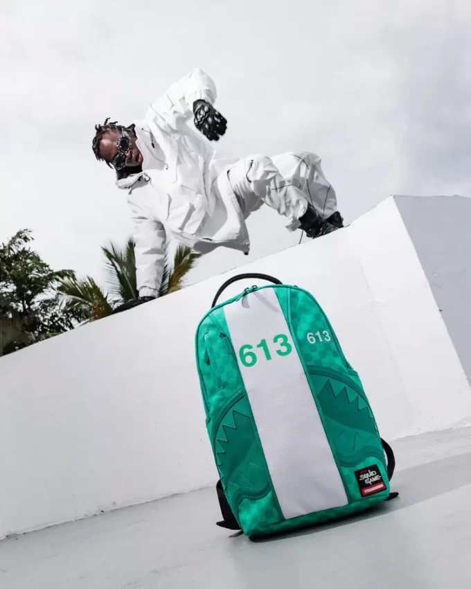 SQUID GAME COLLAB JUMPSUIT BACKPACK SQUID GAME COLLAB JUMPSUIT BACKPACK