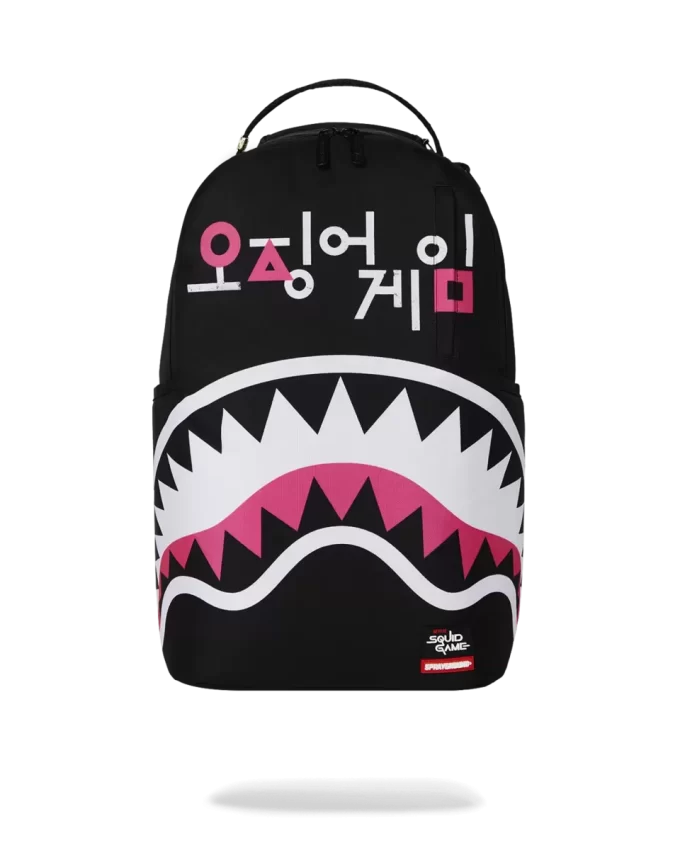 SQUID GAME COLLAB LOGO LOCKUP BACKPACK SQUID GAME COLLAB LOGO LOCKUP BACKPACK