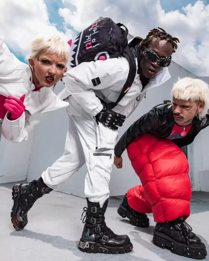 SQUID GAME COLLAB LOGO LOCKUP BACKPACK SQUID GAME COLLAB LOGO LOCKUP BACKPACK