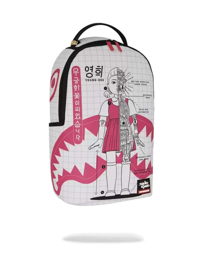 SQUID GAME COLLAB ROBOT GIRL BACKPACK SQUID GAME COLLAB ROBOT GIRL BACKPACK