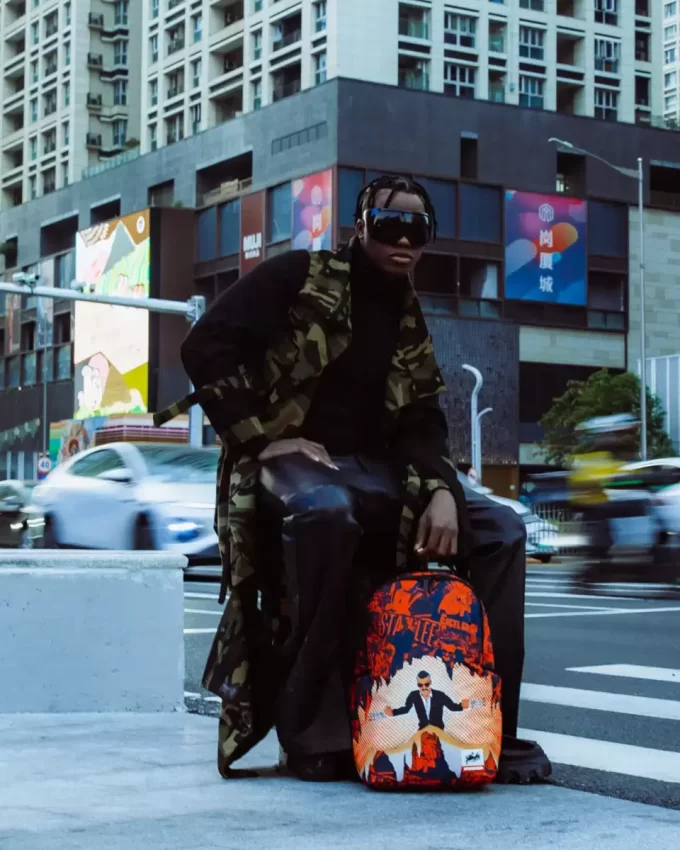 STAN LEE COLLAB BACKPACK – IF YOU CAN’T FIND A HERO, BE ONE STAN LEE COLLAB BACKPACK – IF YOU CAN’T FIND A HERO, BE ONE