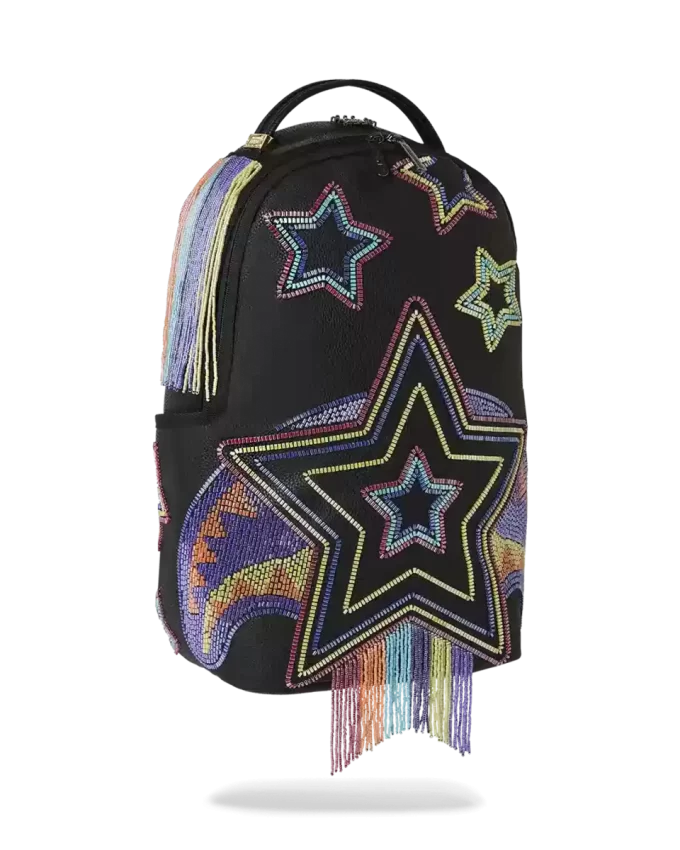 STAR RACER A.I.7 SANDFLOWER COLLAB BEADED BACKPACK STAR RACER A.I.7 SANDFLOWER COLLAB BEADED BACKPACK