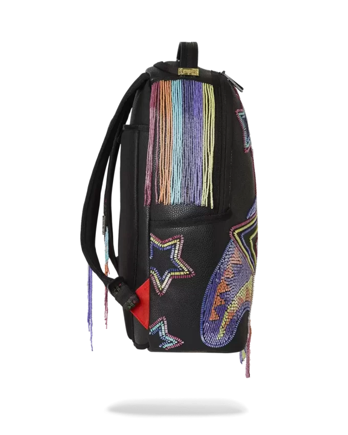 STAR RACER A.I.7 SANDFLOWER COLLAB BEADED BACKPACK STAR RACER A.I.7 SANDFLOWER COLLAB BEADED BACKPACK