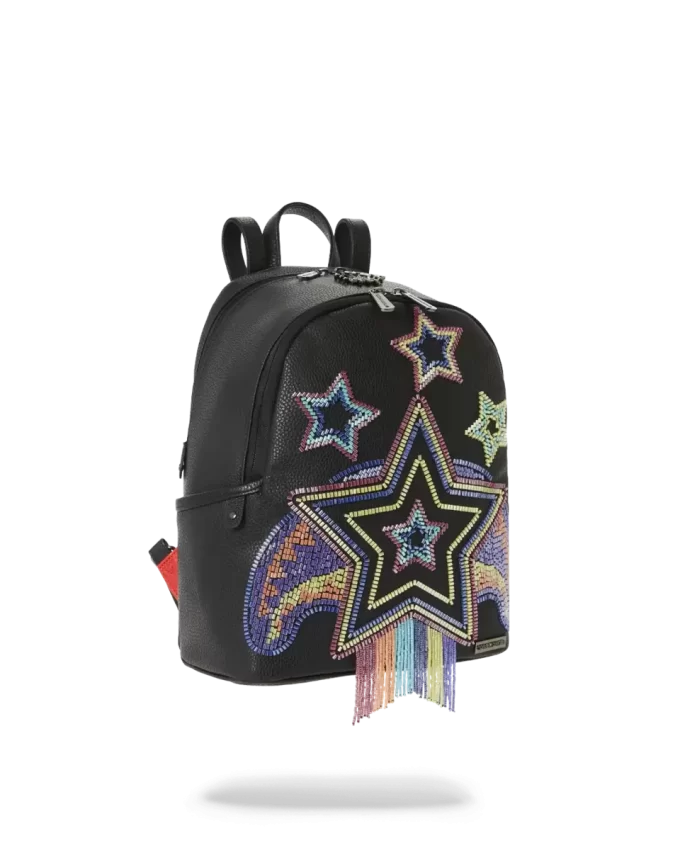 STAR RACER A.I.7 SANDFLOWER COLLAB BEADED SAVAGE BACKPACK STAR RACER A.I.7 SANDFLOWER COLLAB BEADED SAVAGE BACKPACK